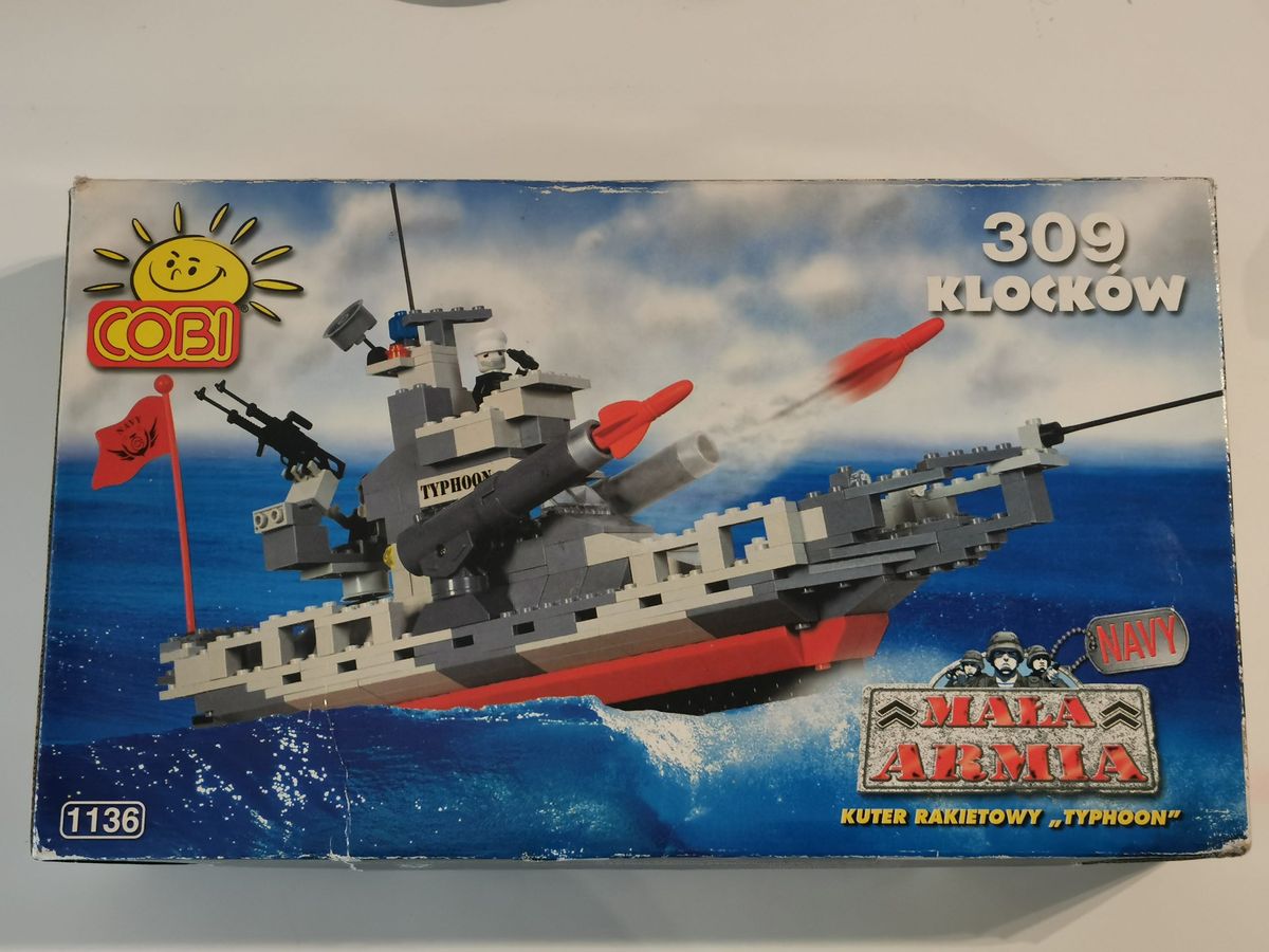 Cobi 1136 Kutter Rakietowy "Typhoon" gebraucht