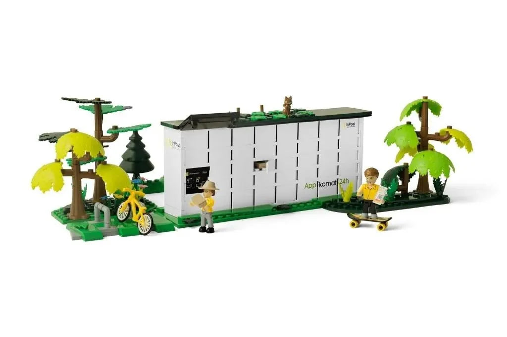 Cobi 1374 InPost Paczkomat Appkomat Green City