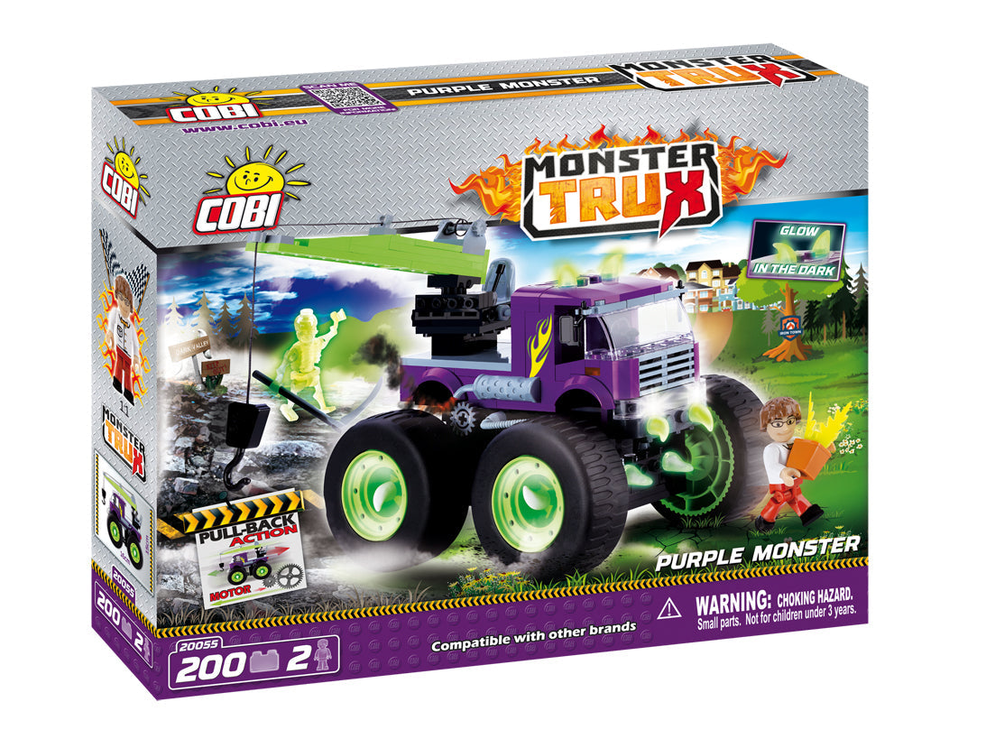 Cobi 20055 Monster Trux Purple Monster