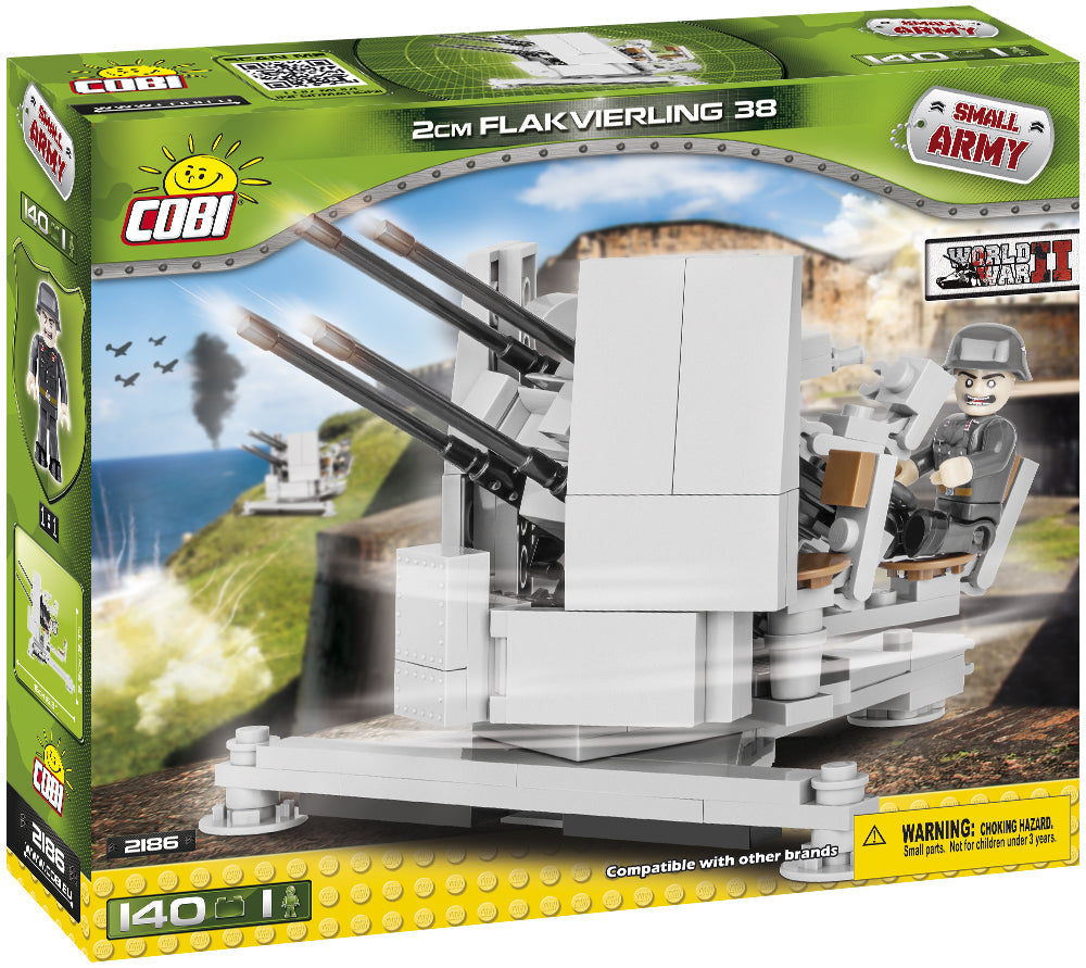 Cobi 2186 2cm Flak Vierling 38
