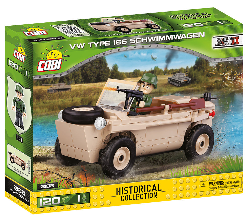 Cobi 2188 VW Type 66 Schwimmwagen