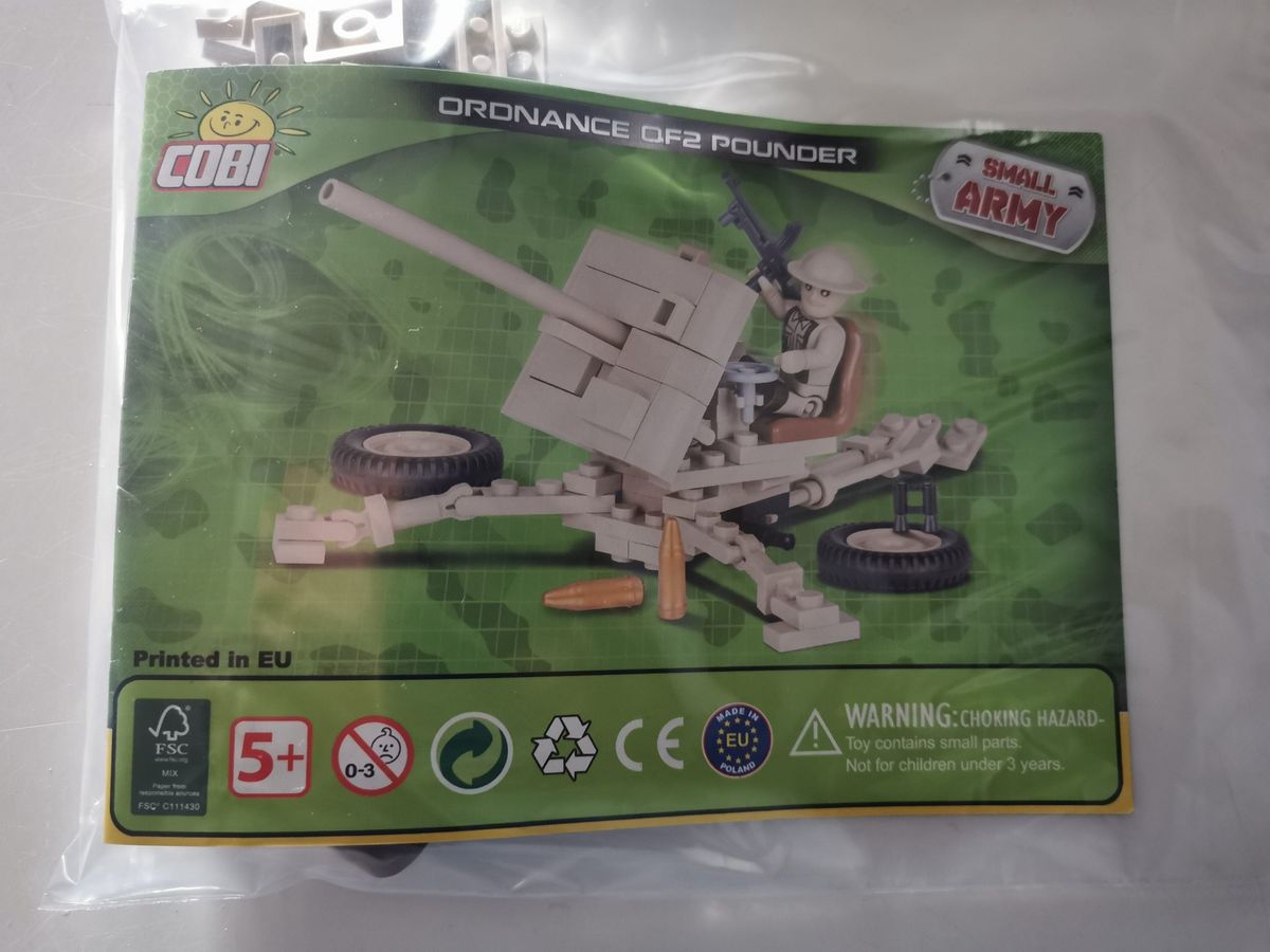 Cobi 2189 Ordnance QF 2 Pounder gebraucht
