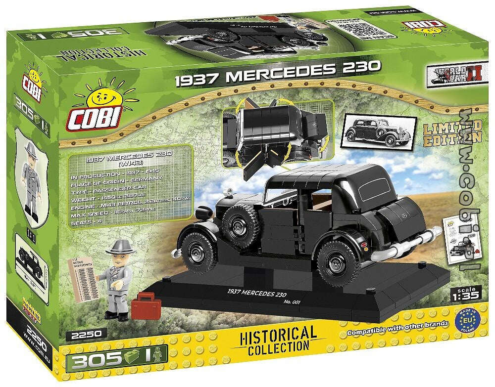 Cobi 2250 1937 Mercedes 230 - Limitied Edition