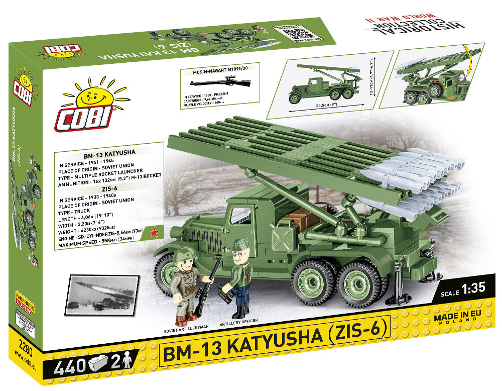 Cobi 2280 BM-13 Katyusha (ZiS-6)