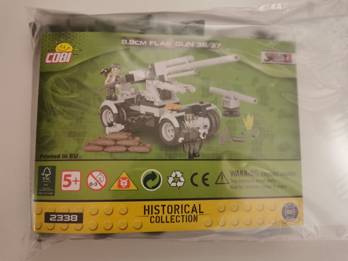 Cobi 2338 8,8cm Flak Gun 36/37 (3. Version) gebraucht