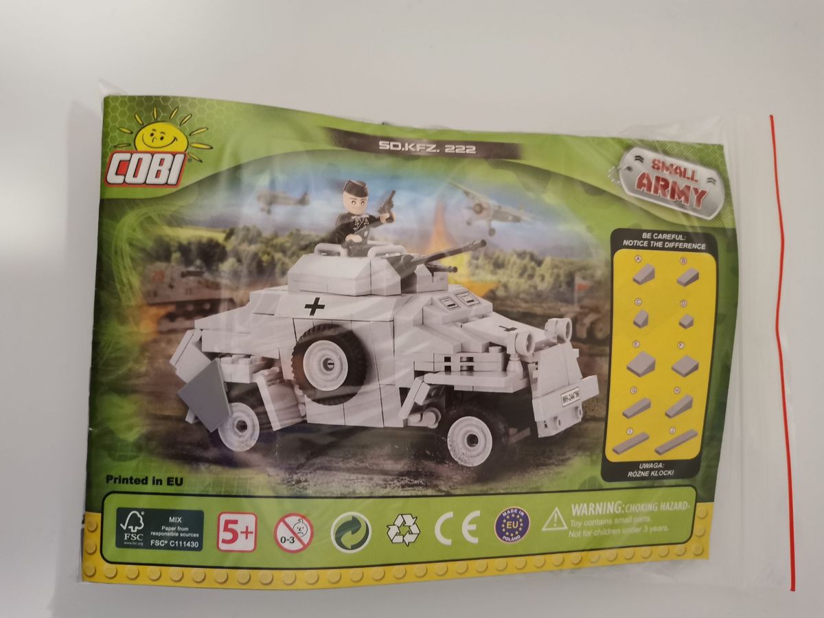 Cobi 2366 Sd.Kfz 222 (1. Version) gebraucht