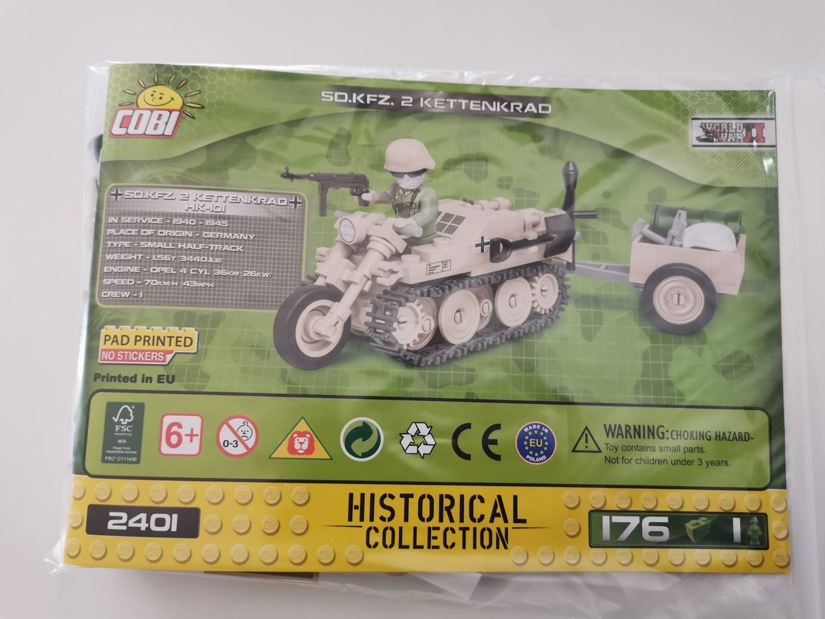 Cobi 2401 Sd.Kfz. 2 Kettenrad gebraucht