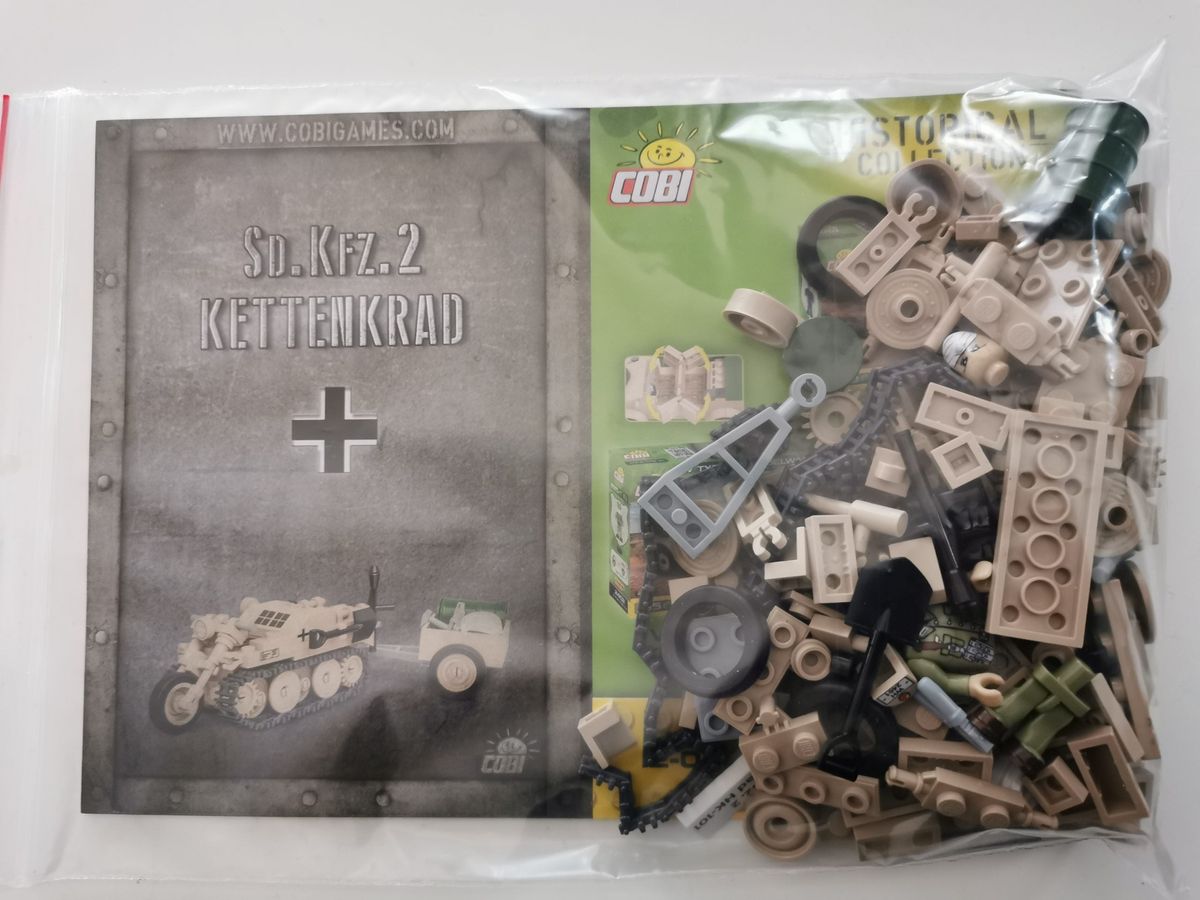 Cobi 2401 Sd.Kfz. 2 Kettenrad gebraucht