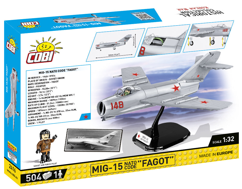 Cobi 2416 MiG-15 Fargot