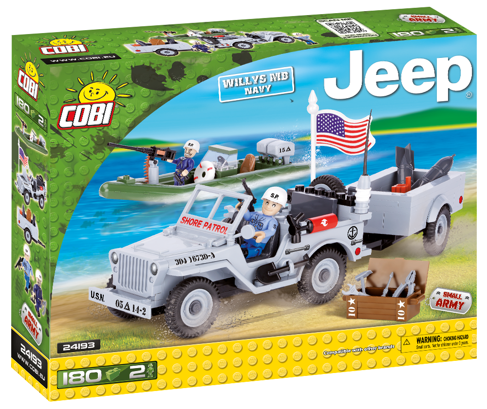 Cobi 24193 Willys MB Navy