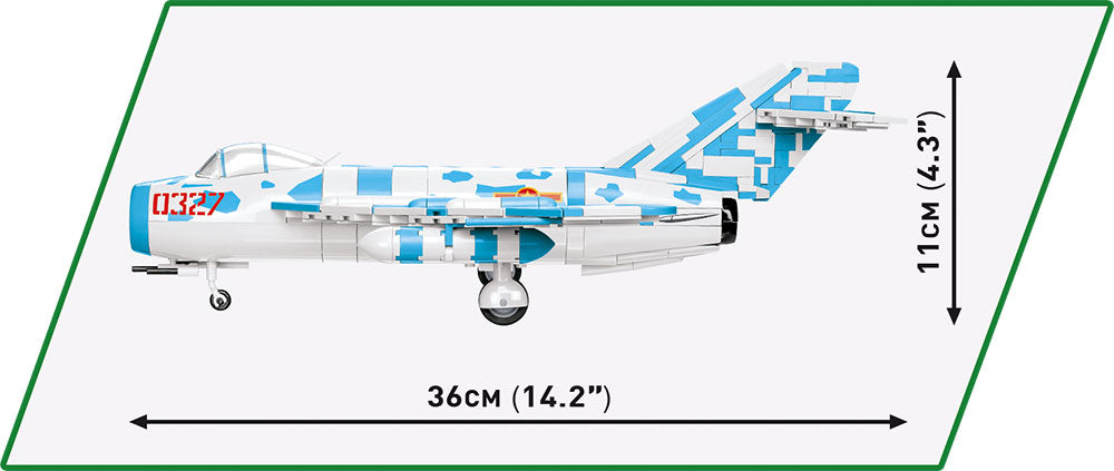 Cobi 2424 MIG-17 NATO code ”Fresco”
