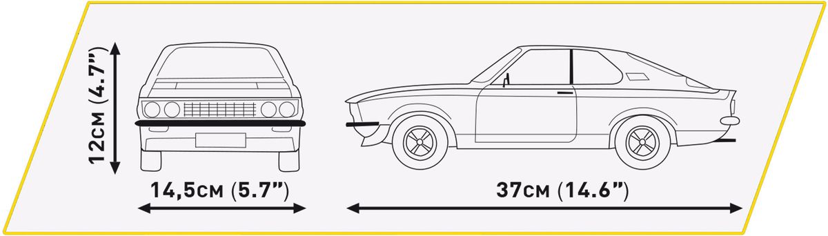 Cobi 24339 1970 Opel Manta A