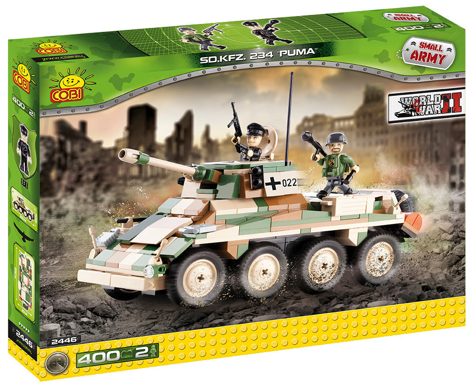 Cobi 2446 Sd.Kfz. 234 Puma (1/2014)
