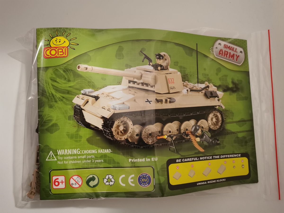 Cobi 2447 Panther Tank gebraucht