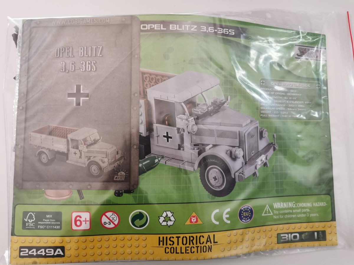 Cobi 2449A Opel Blitz 3,6 - 36S gebraucht