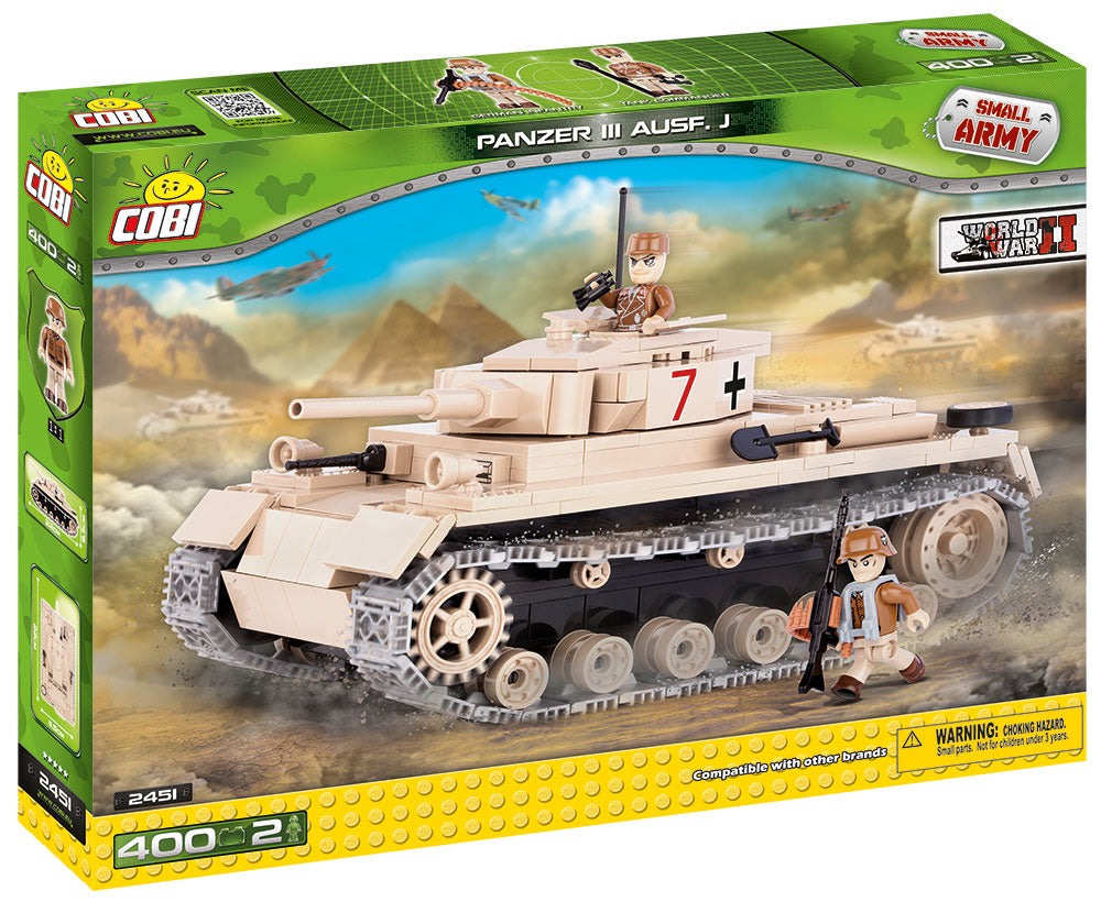 Cobi 2451 Panzer III Ausf. J (1/2016)