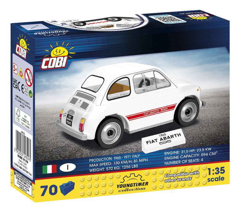 Cobi 24524 Fiat Abarth 595