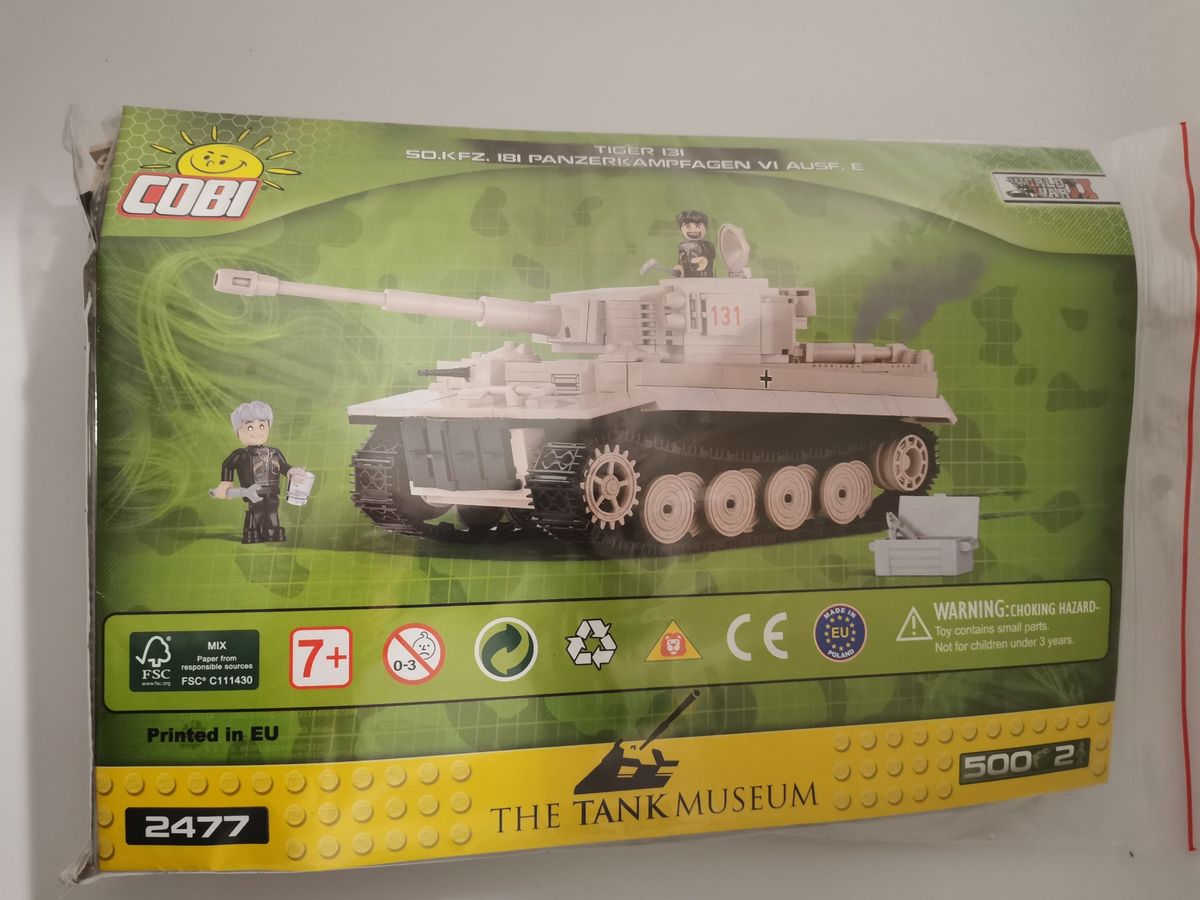 Cobi 2477 Sd.Kfz. 181 Panzerkampfwagen VI Ausf. E – Tiger I gebraucht