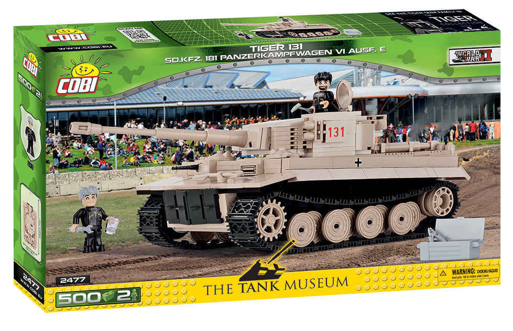 Cobi 2477 Tiger 131 Sd.Kfz 181 Panzerkampfwagen VI Ausf. E
