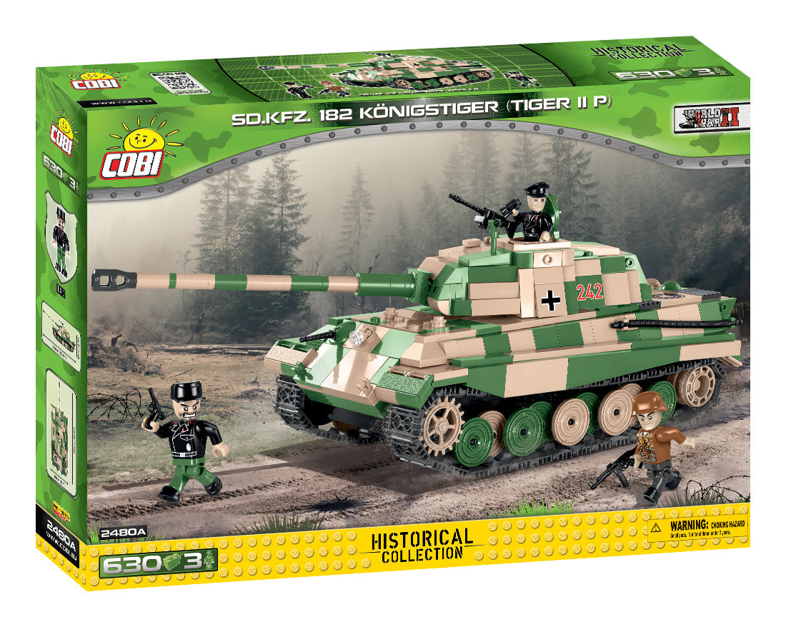 Cobi 2480A Sd.Kfz.182 Königstiger Porsche Turm
