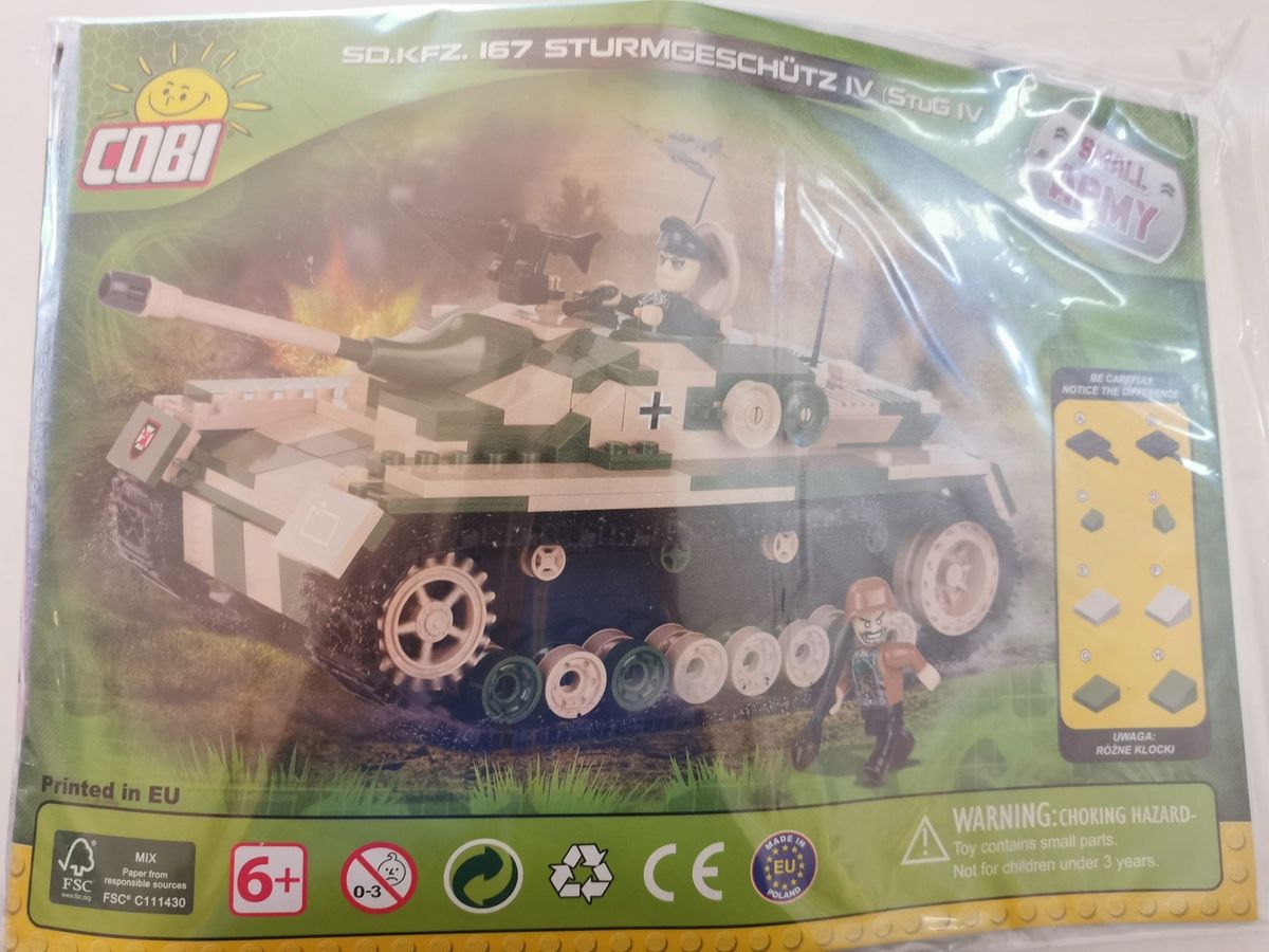 Cobi 2482 Sd.Kfz. 167 Sturmgeschütz IV (StuG IV) gebraucht