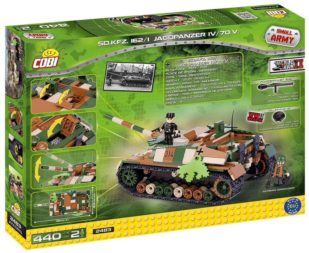Cobi 2483 Sd.Kfz. 162/1 Jagdpanzer IV/70(V) (1/2016)