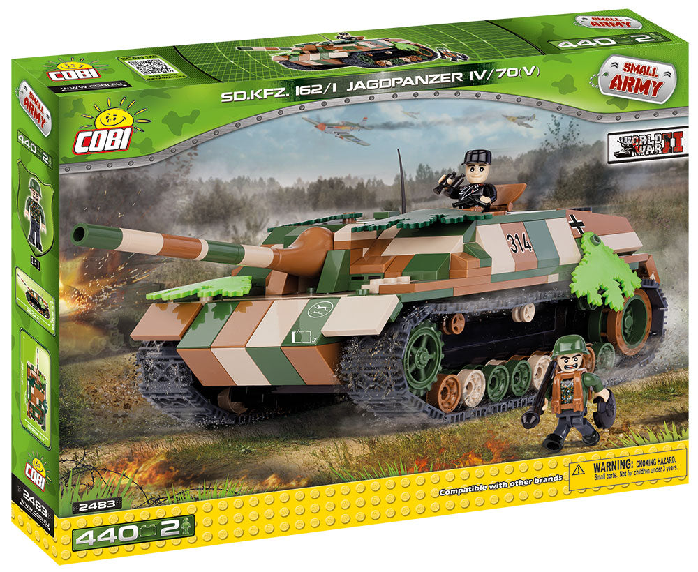 Cobi 2483 Sd.Kfz. 162/1 Jagdpanzer IV/70(V) (1/2016)
