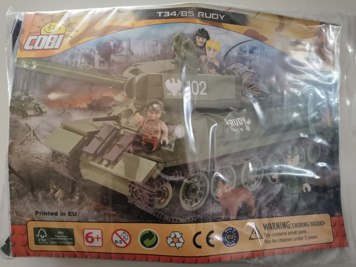Cobi 2486 T-34/85 Rudy Limited Edition gebraucht