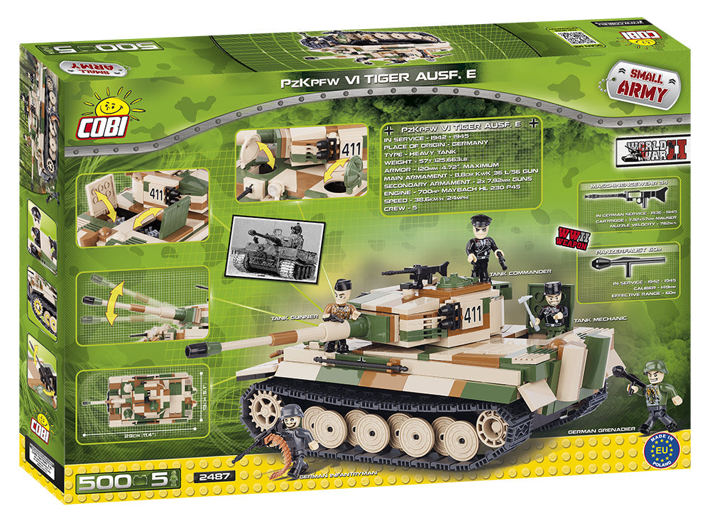Cobi 2487 PzKpfw VI Tiger Ausf. E (1/2016)