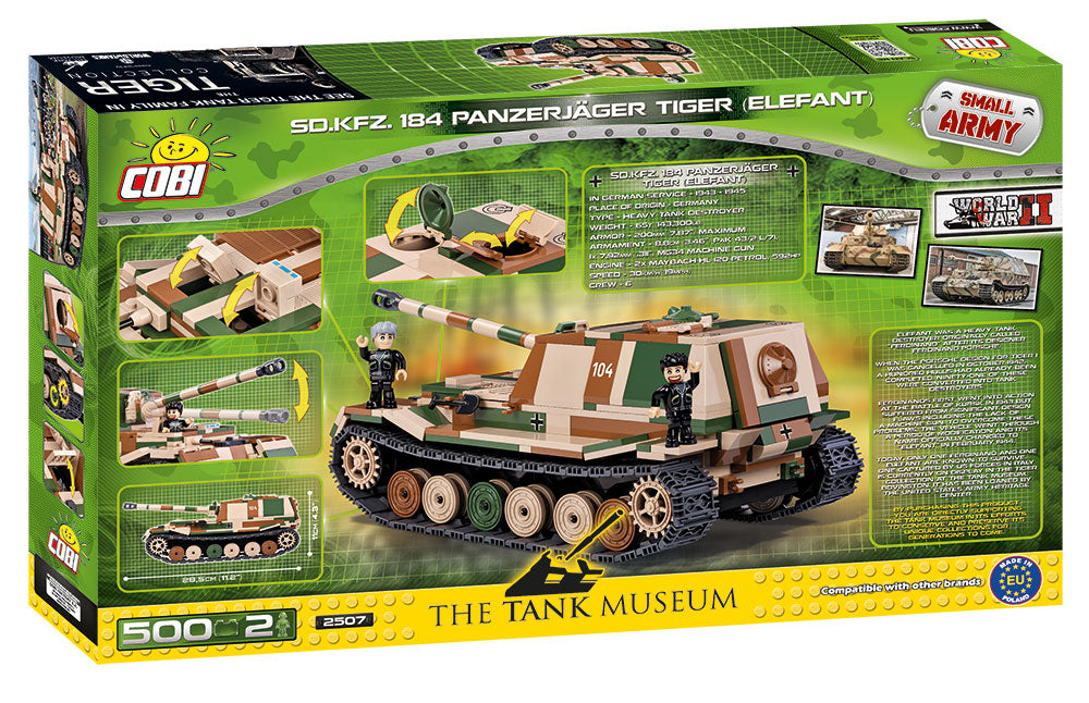 Cobi 2507 Sd.Kfz. 184 Panzerjäger Tiger (Elefant) (1/2017)