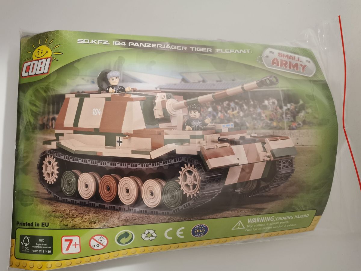 Cobi 2507 SD.KFZ. 184 Panzerjäger Tiger (Elefant) gebraucht