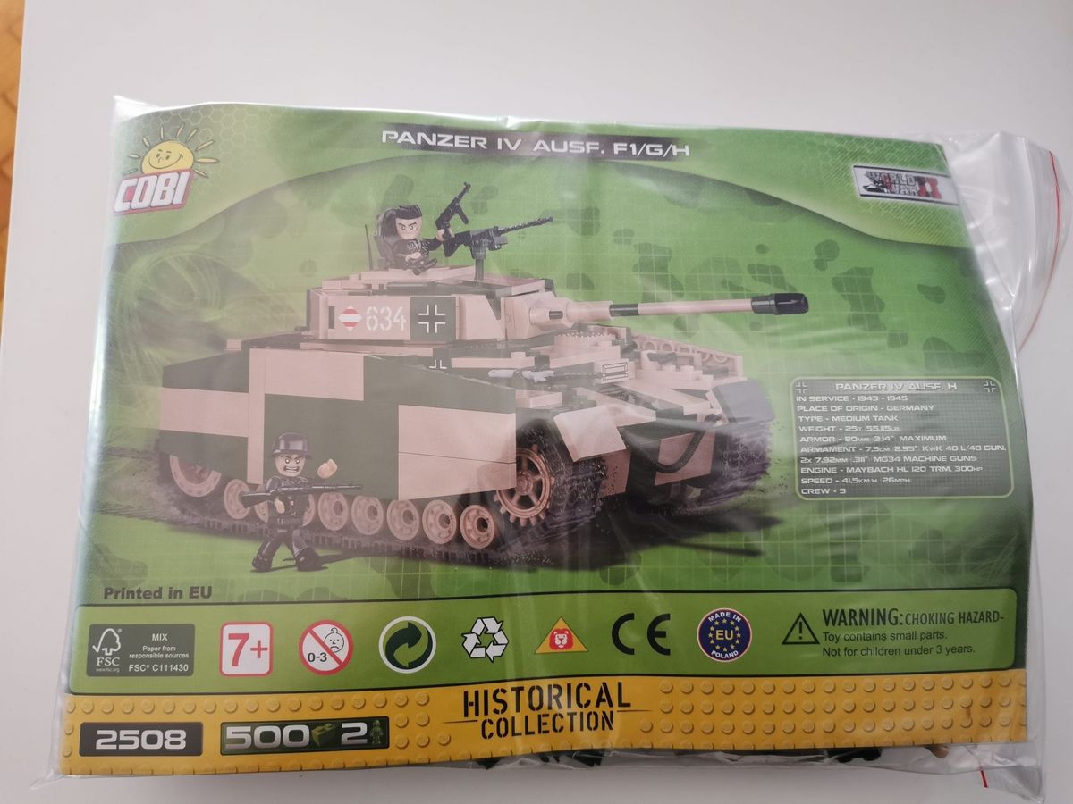 Cobi 2508 Panzer IV Ausf. F1/G/H gebraucht