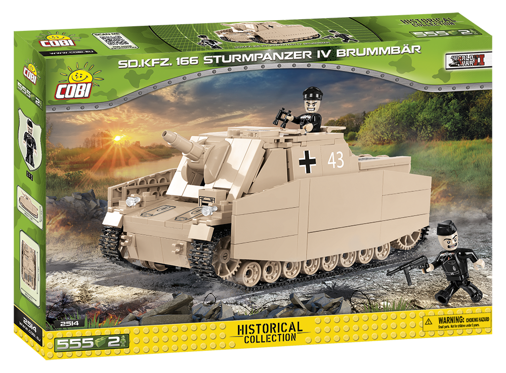 Cobi 2514 Sd.Kfz.166 Sturmpanzer IV Brummbär