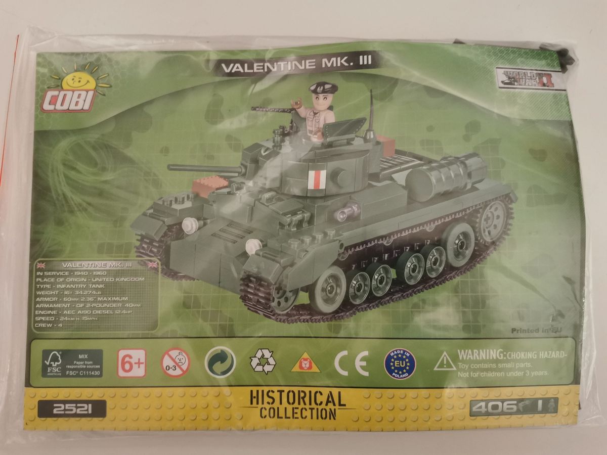 Cobi 2521 Valentine Mk.III gebraucht