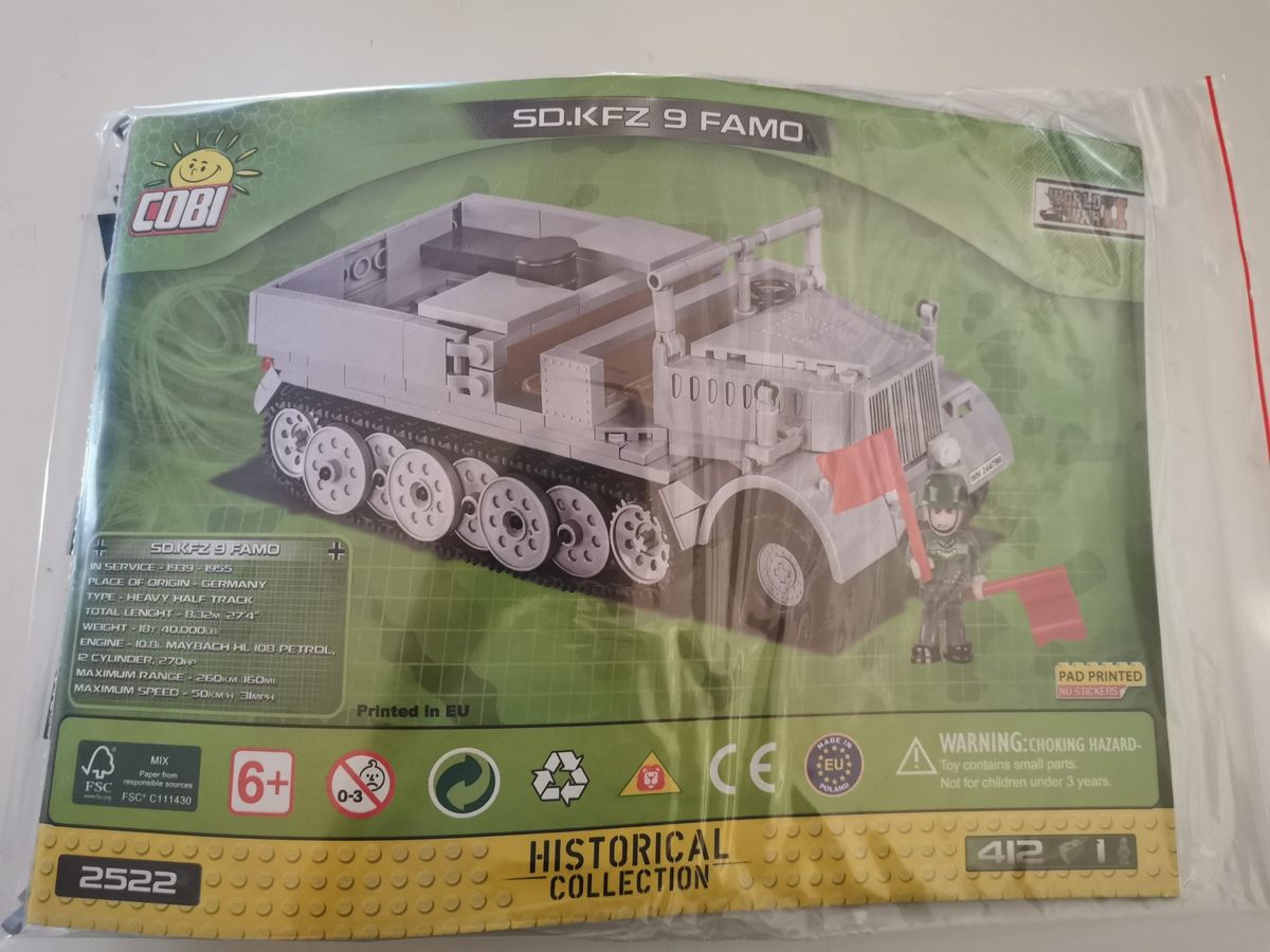 Cobi 2522 Sd.Kfz.9 Famo gebraucht