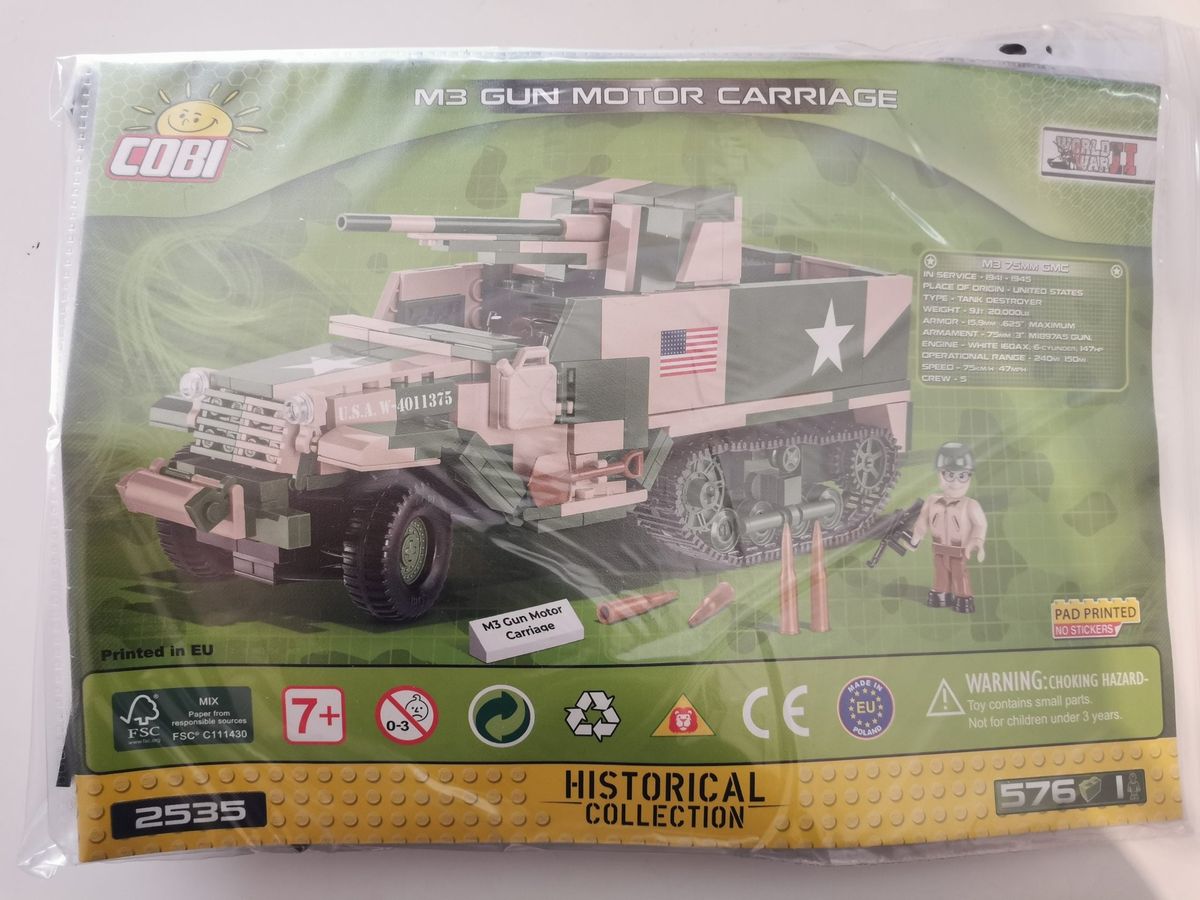 Cobi 2535 M3 Gun Motor Carriage gebraucht