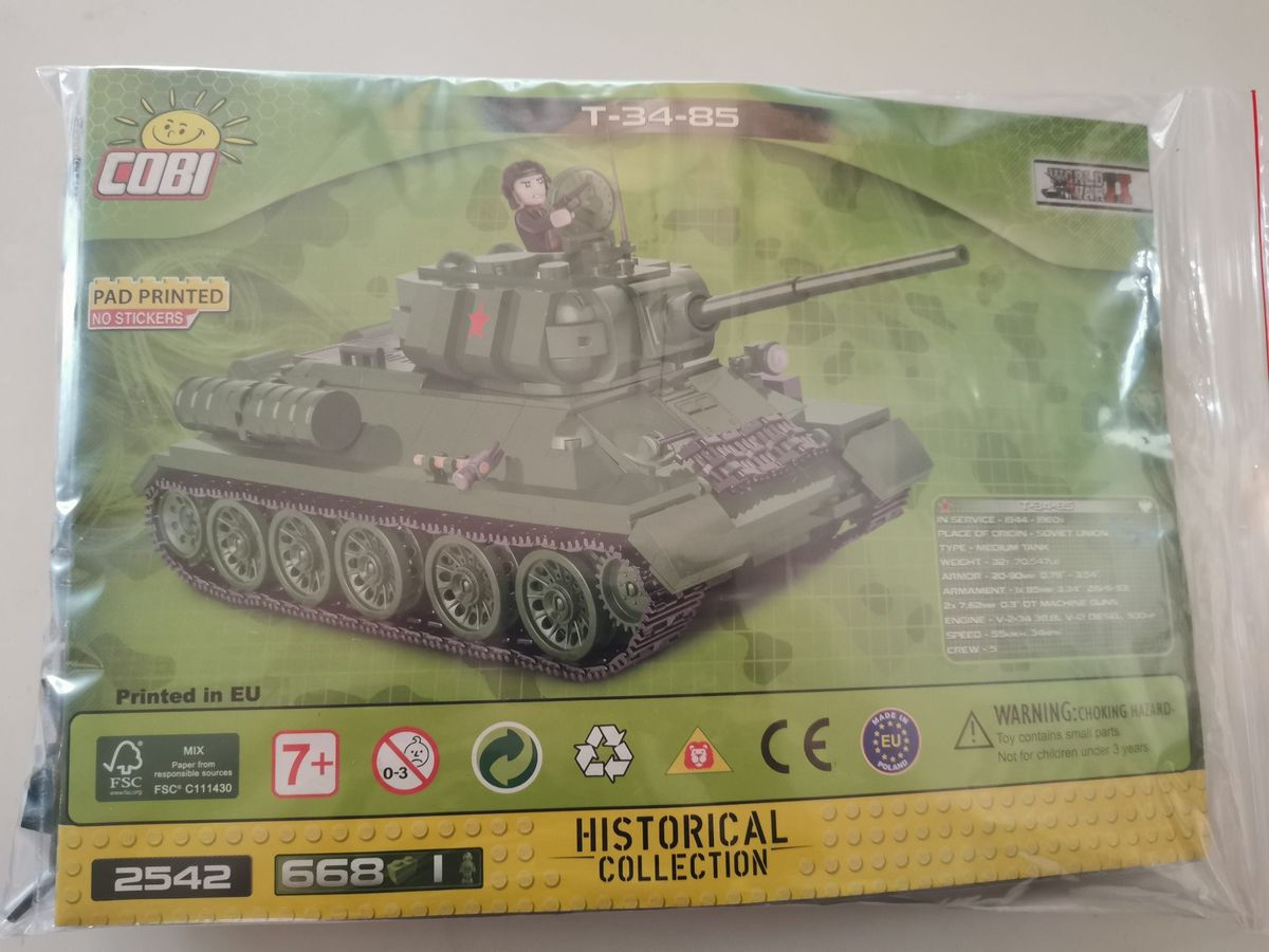 Cobi 2542 T-34-85 gebraucht