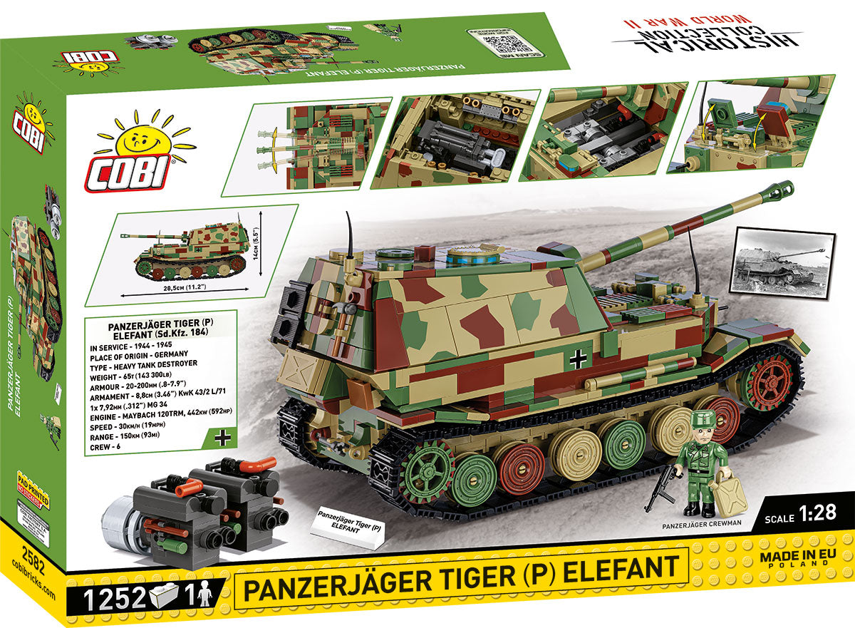 Cobi 2582 Panzerjäger Tiger P Elefant