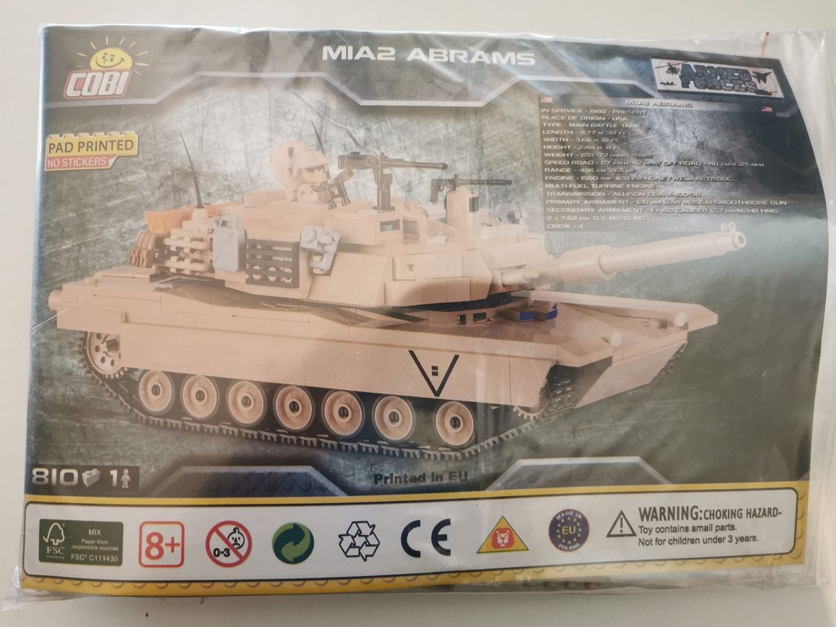 Cobi 2619 M1A2 Abrams gebraucht