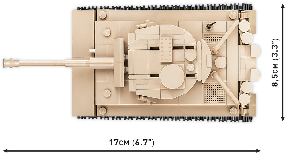 Cobi 2710 PzKpfw VI Tiger ”131” (1:48)