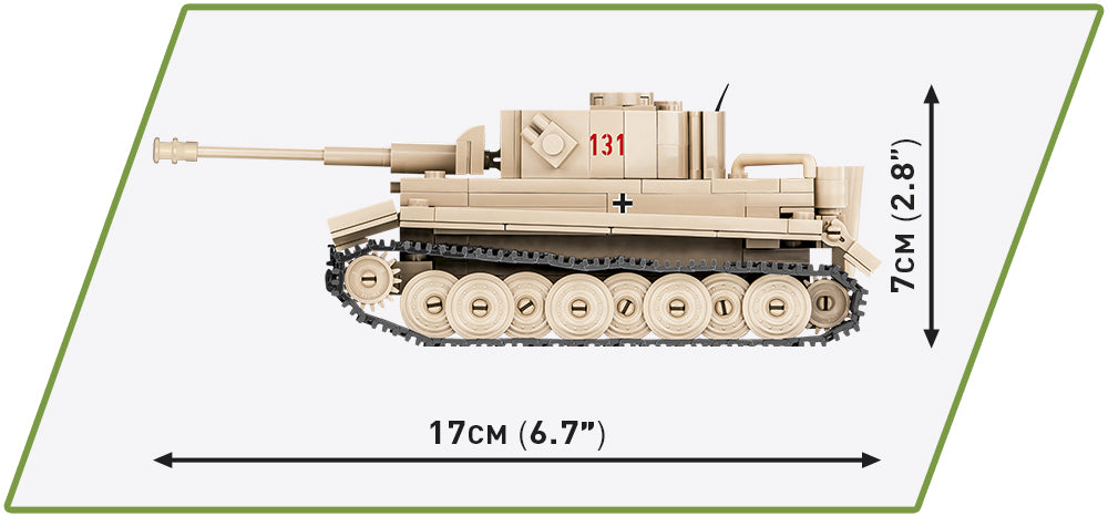 Cobi 2710 PzKpfw VI Tiger ”131” (1:48)