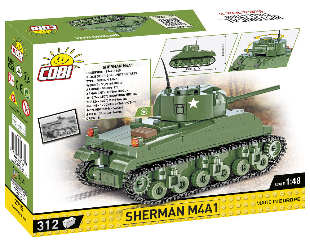 Cobi 2715 Sherman M4A1 (1:48)