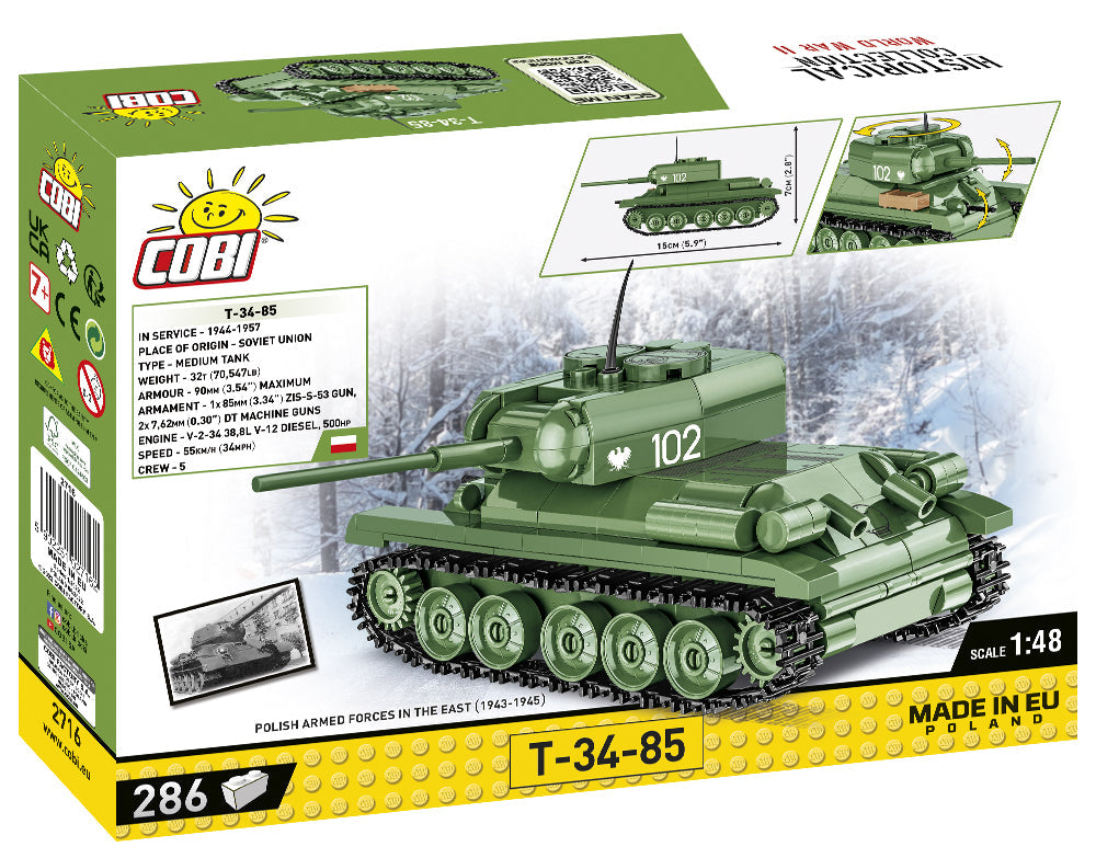 Cobi 2716 T-34-85 (1:48)