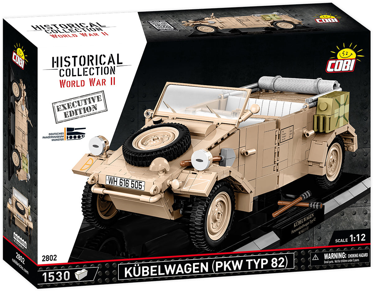 Cobi 2802 Kübelwagen (Personenkraftwagen Typ 82) 1:12 Executive Edition