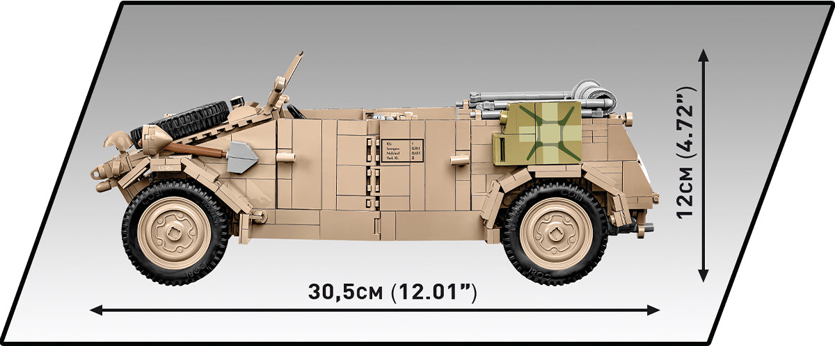 Cobi 2802 Kübelwagen (Personenkraftwagen Typ 82) 1:12 Executive Edition