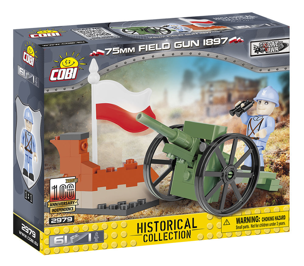 Cobi 2979 75mm Filed Gun 1879