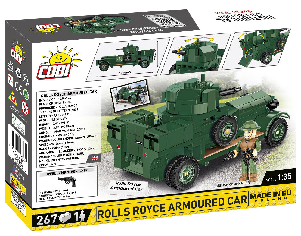 Cobi 2988 Rolls Royce Armoured car