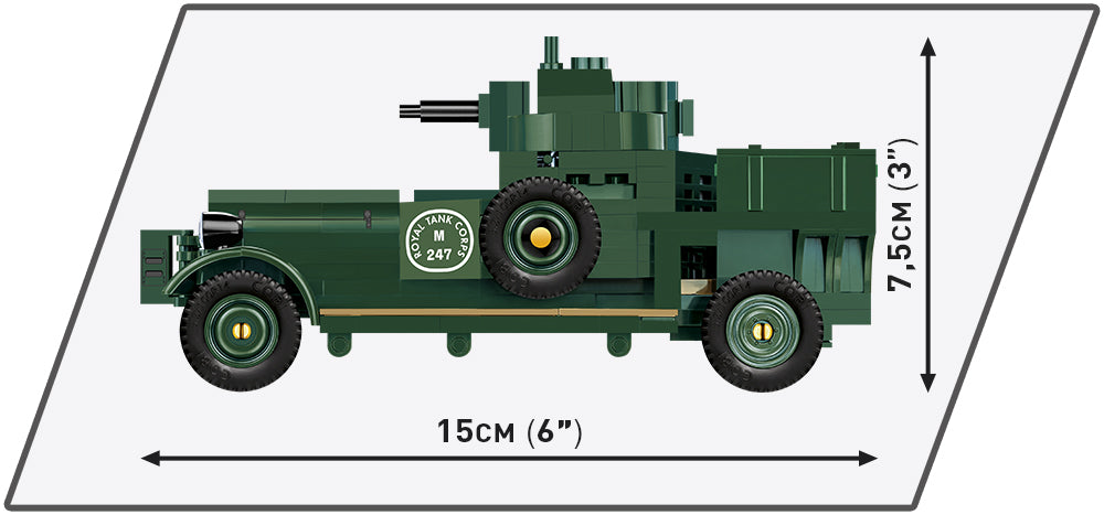 Cobi 2988 Rolls Royce Armoured car