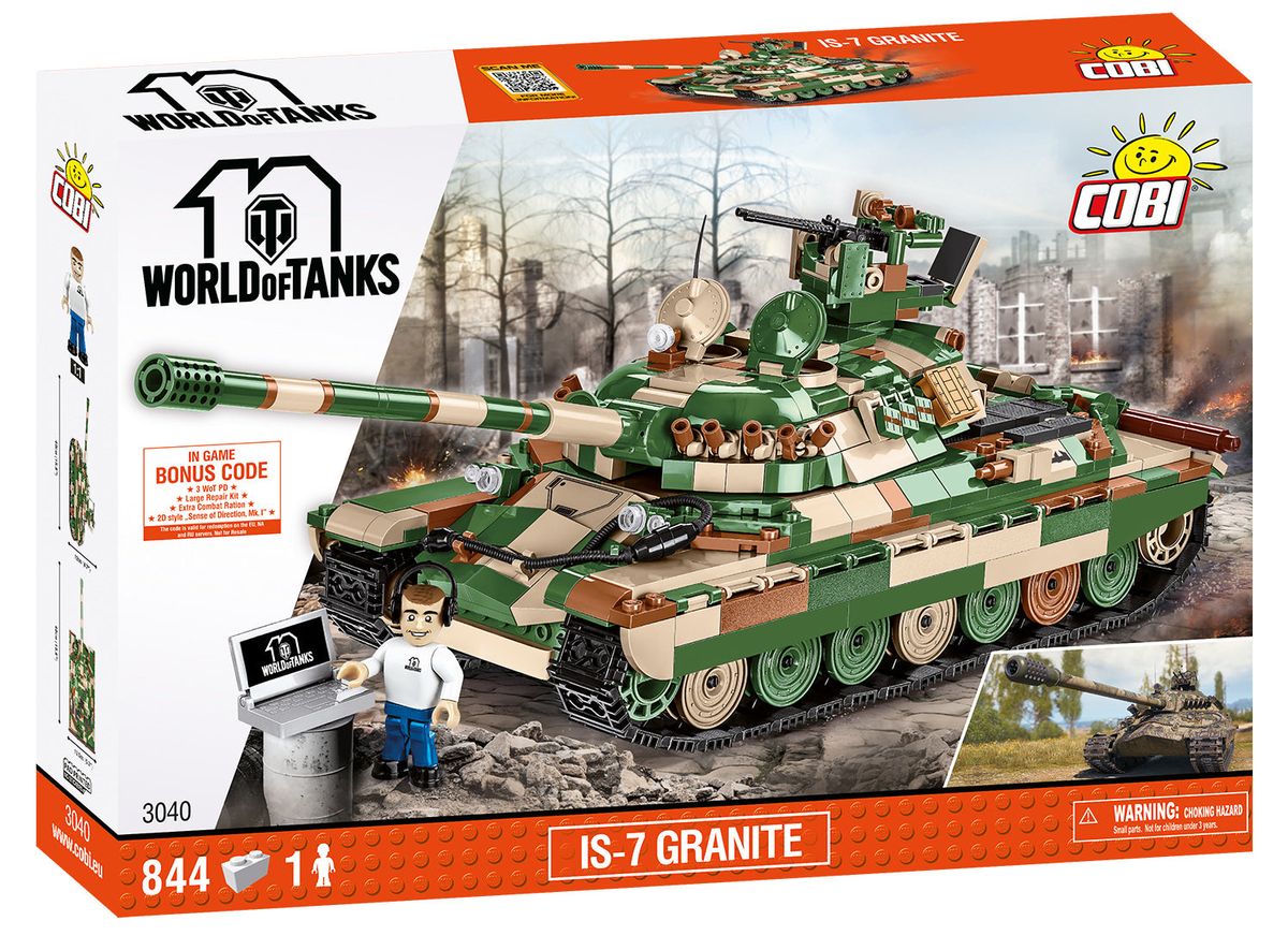 Cobi 3040 IS-7 Granite (World of Tanks) (B-Ware)
