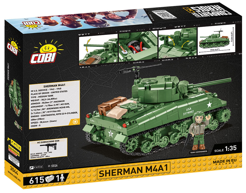 Cobi 3044 Sherman M4A1